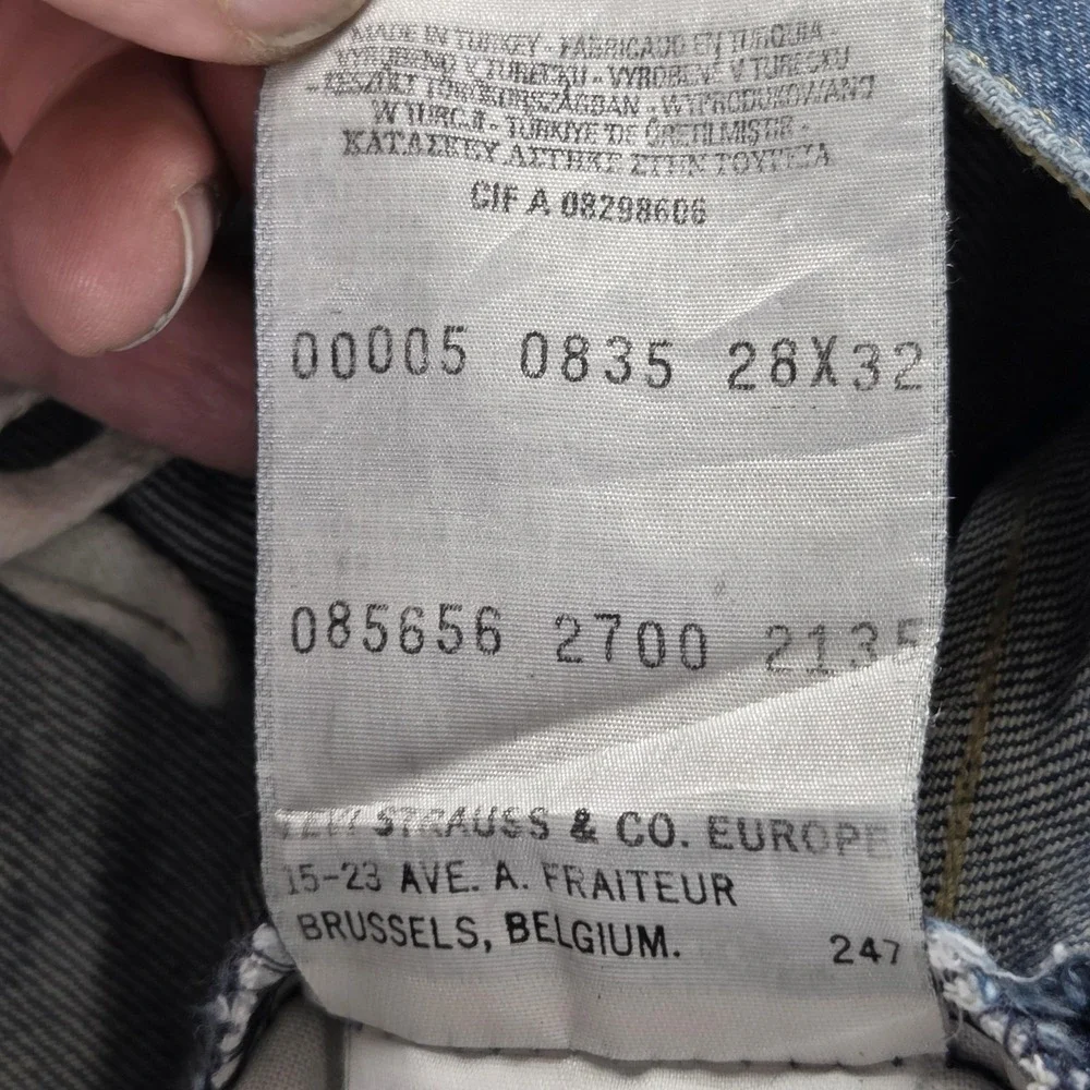 Levis 11869 important